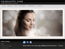 Tablet Screenshot of charlottejane.com